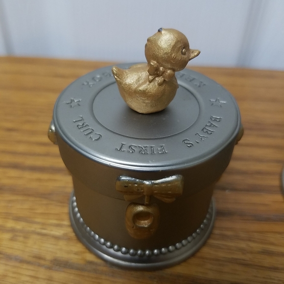 My First Tooth & My First Curl Keepsake Boxes RARE - Picture 8 of 11